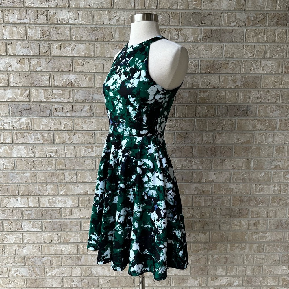 Aqua Lined Dress Size S 🌸 - Picture 5 of 9